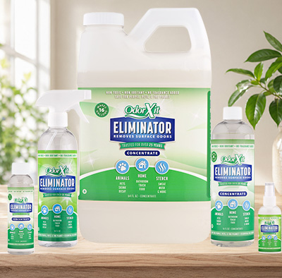 OdorXit Eliminator product lineup